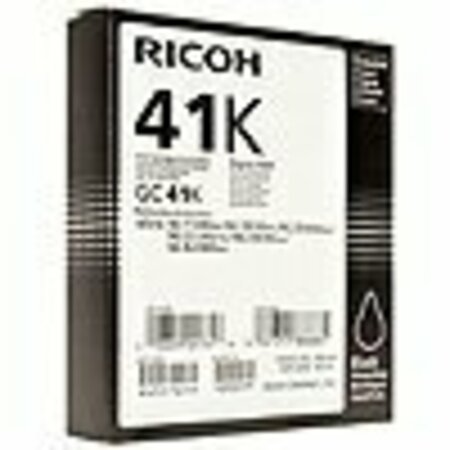 RICOH GC41K Black Print Ink Cartridge 2.5K YLD 405761